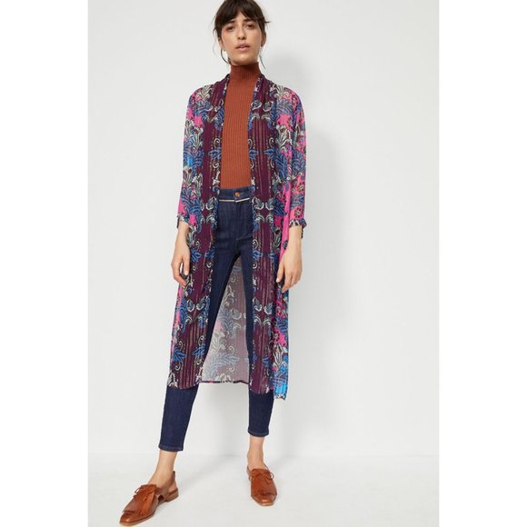 Anthropologie Bl-nk London Alexandra Duster Kimono - Picture 4 of 8